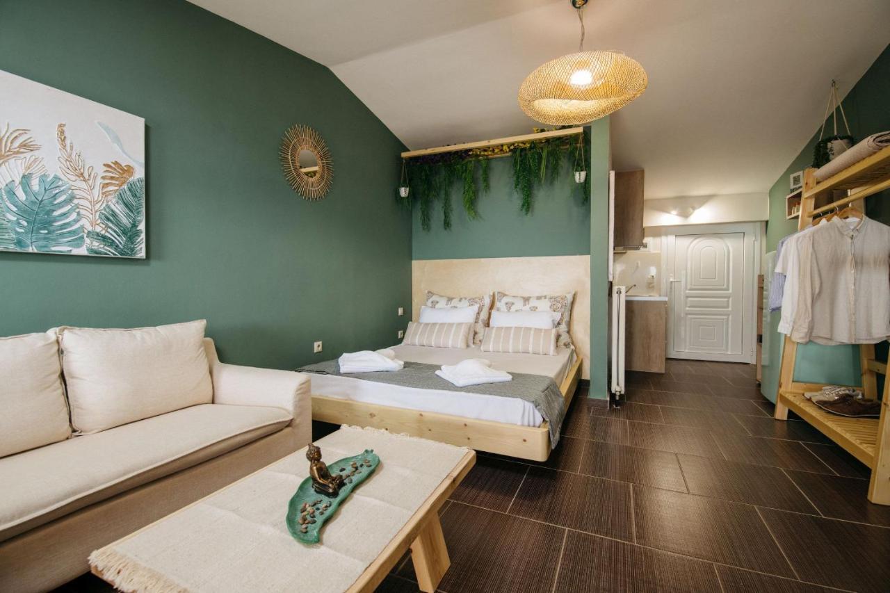Boho Sea View Studio Planos  Bagian luar foto